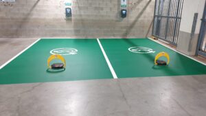 safety bollards installation qld and nsw and linemarking