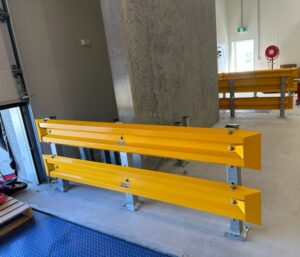 commercial, industrial, factory, warehouse safety barriers qld