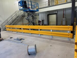 commercial, industrial, factory, warehouse safety barriers qld